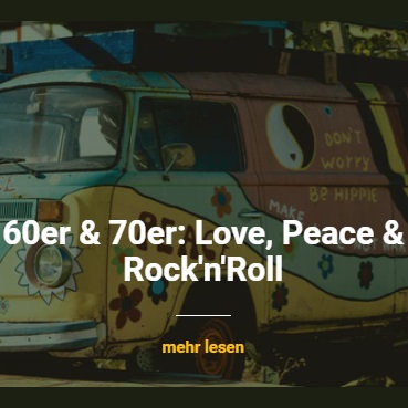 Berliner Rundfunk - 60er & 70er: Love, Peace & Rock'n'Roll